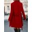 Double Breasted Trench Coat, Elegant Lapel Long Sleeve Outerwear, Women's Clothing