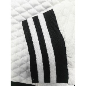 Striped Bomber Jacket, Casual Zip Up Long Sleeve Outerwear, Women's Clothing